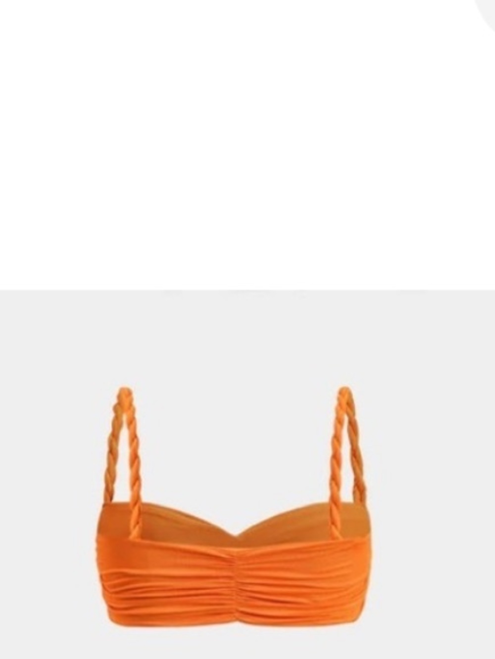 Micas Ruched Rope Crop Top S - Picture 4 of 8
